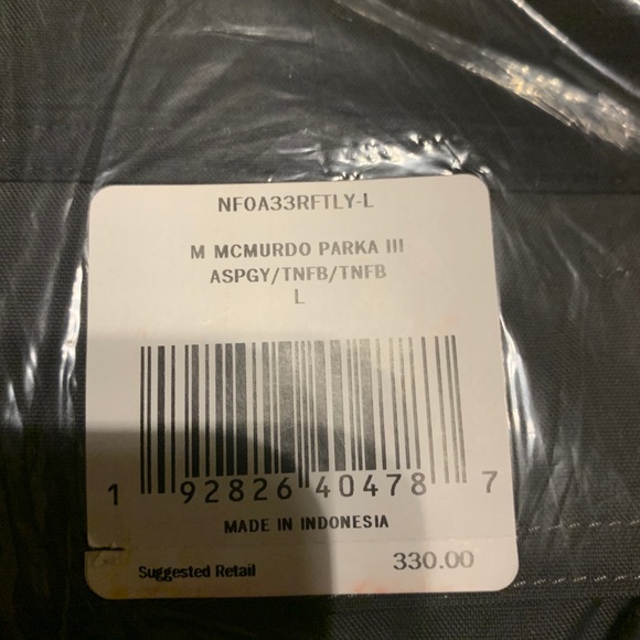 North Face Tan McMurdo Parka. Size L - Picture 7 of 8